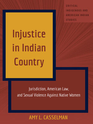 cover image of Injustice in Indian Country